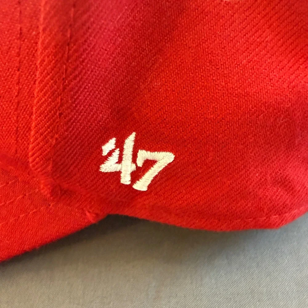 San Francisco 49ers Super Bowl LVIII 47 MVP Adjustable Hat Red NFL Cap‎